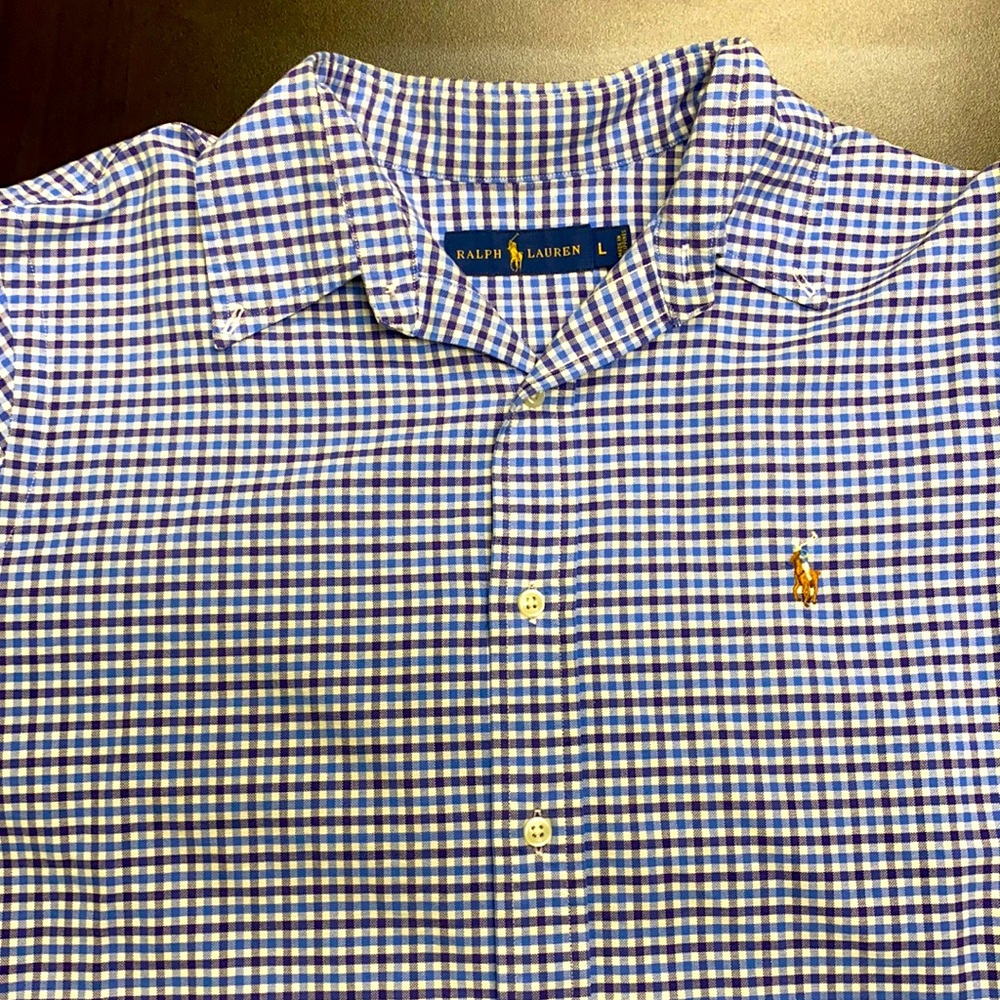 Polo Ralph Lauren Long Sleeve Button up, Blue